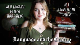 Ask a Folk Witch: Language and the Spoken Word in the Craft