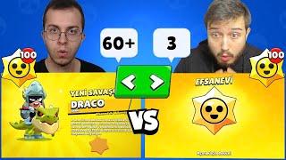 3 YAŞINDAKİ HESAP vs 60 YAŞINDAKİ HESAP ( 200 EFSANEVİ STARR HEDİYESİ AÇTIK ) !!! - Brawl Stars