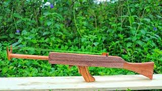 DIY wooden slingshot - simple woodworking ideas