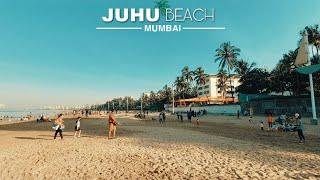 Juhu Beach [4K] | Most Visited Beach in Mumbai