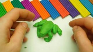 The frog from clay