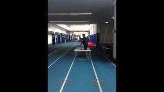 Hurdle Mobility   Medball Side