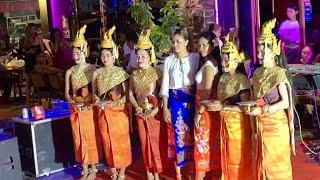 Cambodian New Year 2023 With Khmer Culture Traditional Performance | Phnom Penh Tourist Street