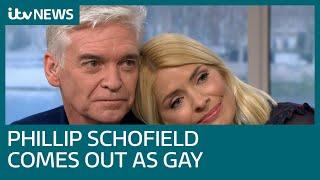 Phillip Schofield comes out as gay, saying on live TV: “I’m proud of myself today" | ITV News