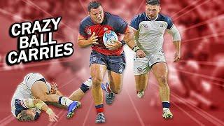 Crazy Ball Carries In Rugby