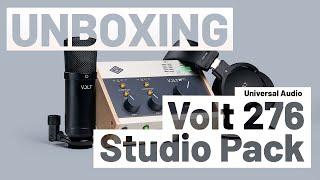 [UNBOXING] Universal Audio VOLT 276 Studio Pack