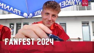 "Danke für die Energie, die ihr uns gebt!"  | Fanfest 2024 | 1. FC Nürnberg