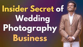  Insider Secret of Wedding Photography Business