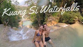 SECRET POOL Kuang Si Waterfall | Luang Prabang