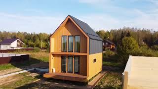 Raum S - оптимальный дом на 3 спальни в стиле Barnhouse
