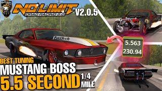 Mustang Boss 5.5 Second Procharger Tuning 1/4 Mile Full system No Limit 2 V2.0.5