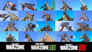 ALL 278 Weapons in Warzone Games (I, II, III)