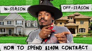 Cam Newton's Golden Rule for NFL Contracts: $2M In-Season House, $10M Off-Season Mansion