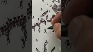 Thalapathy Vijay drawing | how to draw Vijay | ஓவியம் | mr-perfect art #shorts