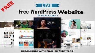 How To Create Free Live WordPress Website For Practice Without Domain and Hosting | URDU/HINDI.