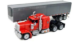 Remote Controlled LEGO Semi Truck & Trailer | Ideas Spotlight