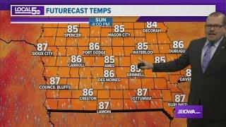 Summertime temps arriving this weekend