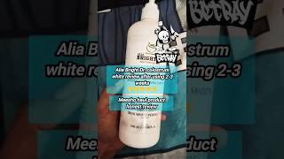 Alia Bright Dr. Colostrum white #whitening soap #meesho #haul #review