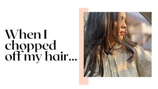 When I chopped off my hair | Hair cut | Polonica