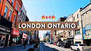 Downtown LONDON ONTARIO Canada 2023 #4k #travel