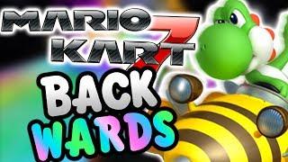 Mario Kart 7 BACKWARDS! (Retro Tracks)