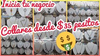 DESDE $35 PESITOS COLLARES ECONÓMICOS DE EXCELENTE CALIDAD EN NOVEDADES KARY#BISUTERÍA #collares