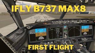 First flight   **iFly BOEING B737 MAX8**   | KFLL - KATL | MSFS