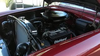 1956 Pontiac Star Chief Engine Idling