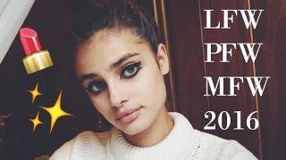 Taylor Hill's LFW, PFW & MFW 16