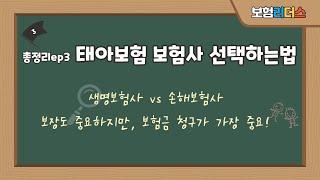 태아보험 보험사 선택하는법(생명보험 vs 손해보험)