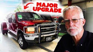 7.3L Powerstroke with CRACKED Pistons gets a FULL Rebuild & OVERHAUL! - Tons of UPGRADES!