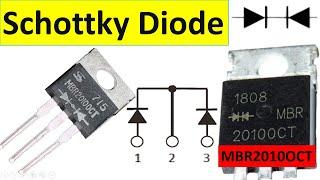 Learn how to test the Schottky diode with a multimeter