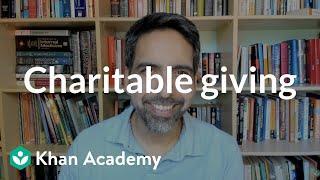 Charitable giving | Financial goals | Financial Literacy | Khan Academy