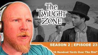 THE TWILIGHT ZONE (1961) | CLASSIC TV REACTION | Season 2 Ep. 23 | A Hundred Yards Over the Rim