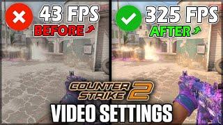 The BEST CS2 Video Settings for MAX FPS