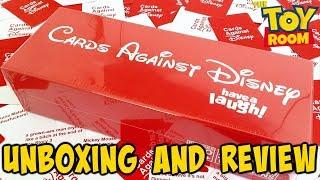 Cards Against Disney Unboxing & Review (Cards Against Humanity Spin-Off)