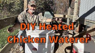 You Can Build This Heated Chicken Waterer!