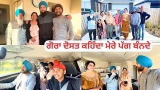 ਗੋਰੇ ਦੋਸਤ ਨੇ ਆਪ ਘਰੇ ਆਕੇ ਪੱਗ ਬਨਵਾਈ || Family Road Trip after a Long Time through CLOUDS  