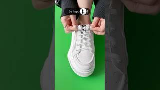 How to tie shoe laces? Creative ways to tie shoelaces, Shoes lace styles E213523 #shoelaces #shorts