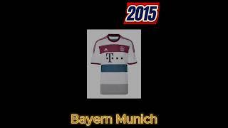 Bayern Munich away kits #bundesliga #müller #football #musiala #allianzarena #kimmich  #fcb #kits