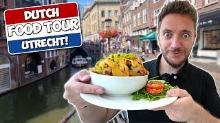 Dutch FOOD TOUR! (First Time in Utrecht, Netherlands) *So Romantic*