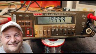 Keithley 175 Autoranging Multimeter 1983 test teardown