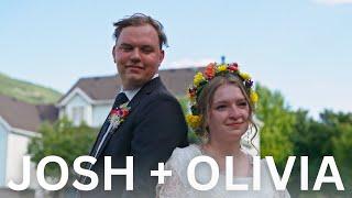 Josh + Olivia | Bountiful Temple Wedding Film