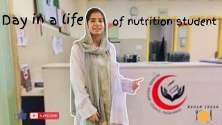 Day in a life of Nutritionist student