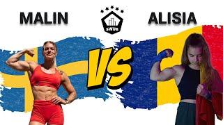 MALIN MALLE VS ALISIA PERSA - STREET WORKOUT ULTIMATE BATTLES V WORLD CHAMPIONSHIP (SWUB V)