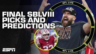 NFL Live's FINAL PREDICTIONS for Super Bowl LVIII 