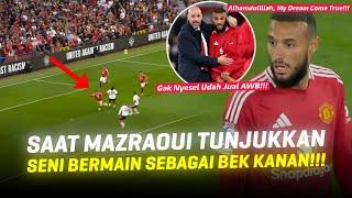 Satu squad Datang Memeluk Mazraoui!! Cara Pemain Setan Merah Puji Penampilan Debut Noussair Mazraoui