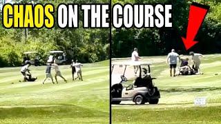 All-Out BRAWL Breaks Loose on Course as Golfers Tee Off on Each Other