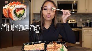 Highly Requested Mukbang! Eat Sushi With Me! 