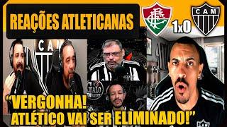 REAÇÕES dos ATLETICANOS - FLUMINENSE 1x0 ATLÉTICO MG - LIBERTADORES - VAMOS RIR DO GALO